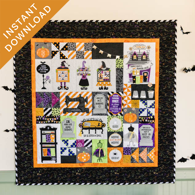 Candy Corn Quilt Shoppe (Digital Download)