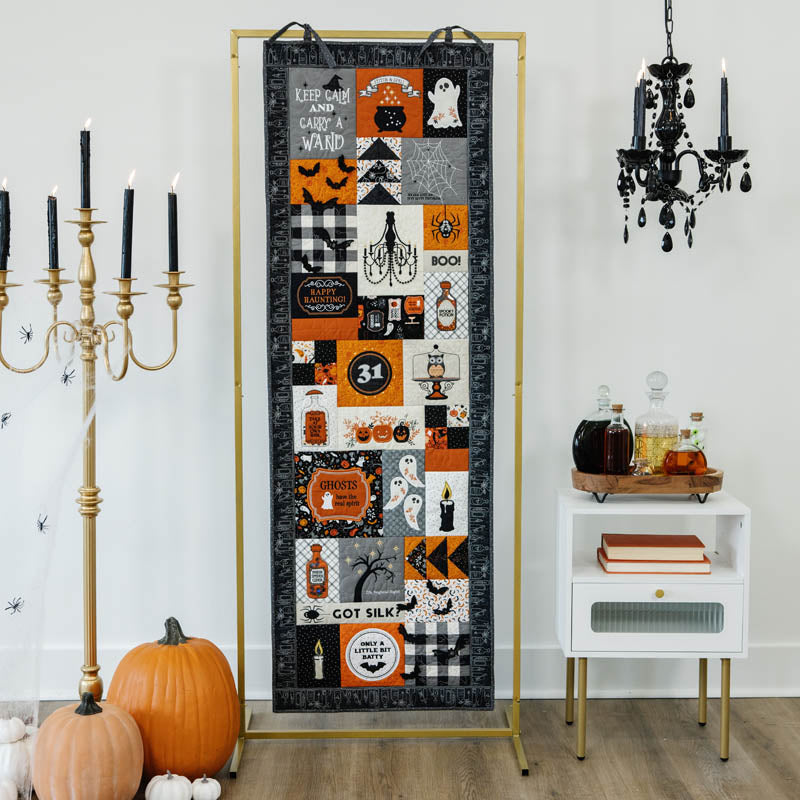 Pumpkins & Potions Ladder Quilt