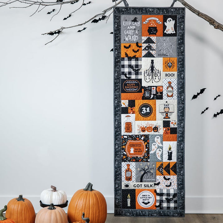 Pumpkins & Potions Ladder Quilt
