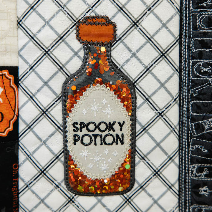 Pumpkins & Potions Ladder Quilt