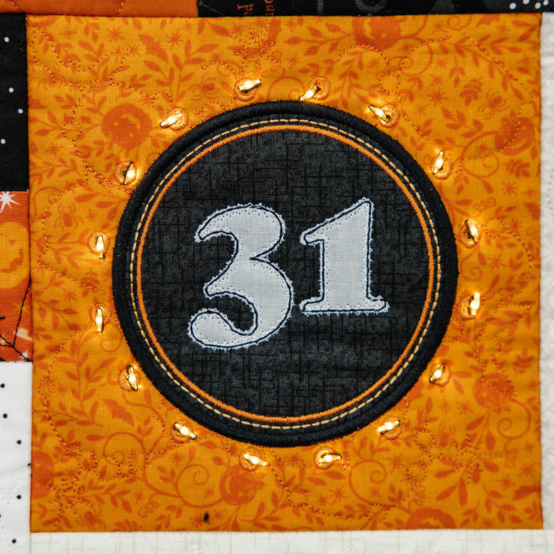 Pumpkins & Potions Ladder Quilt