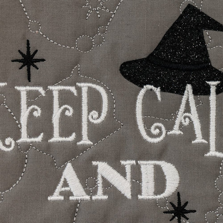 halloween 8 background quilting design Keep Calm and