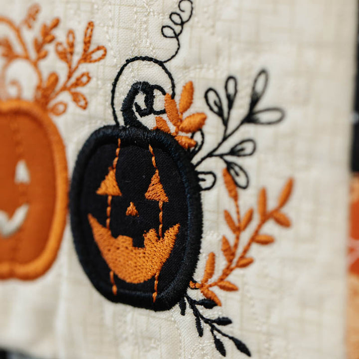 Pumpkins & Potions Ladder Quilt