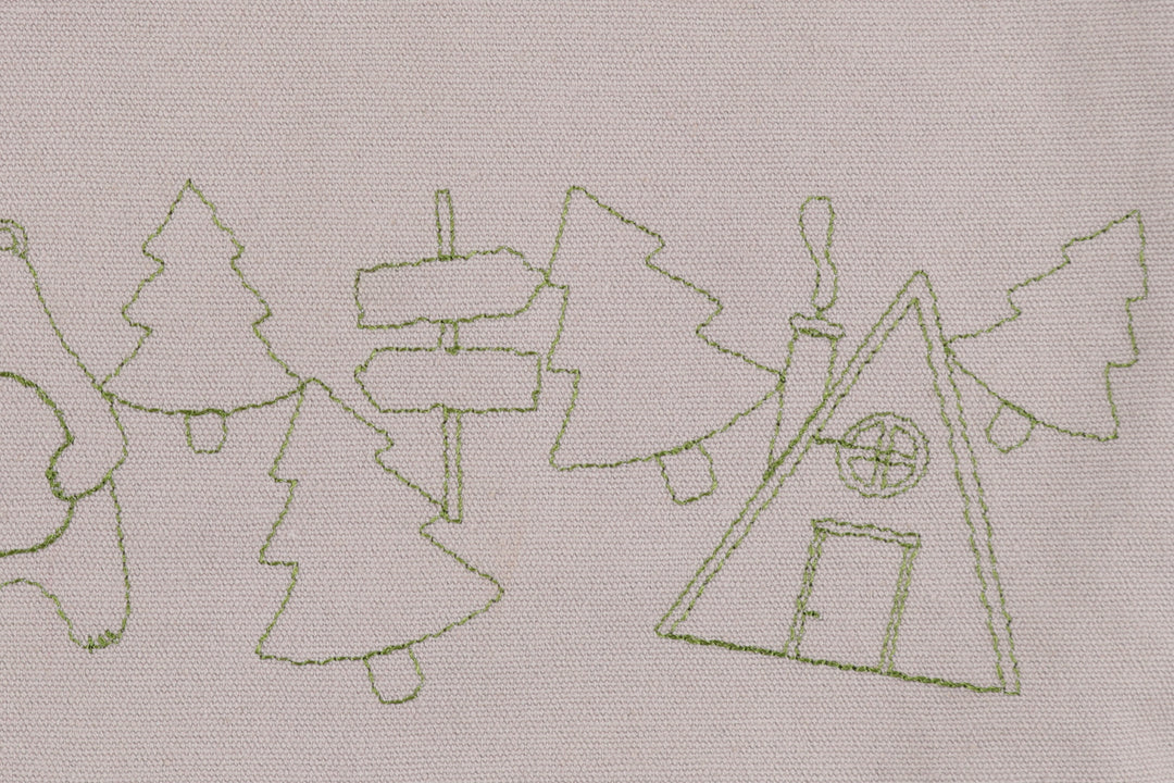 Happy Camper Border 1 - Background Quilting