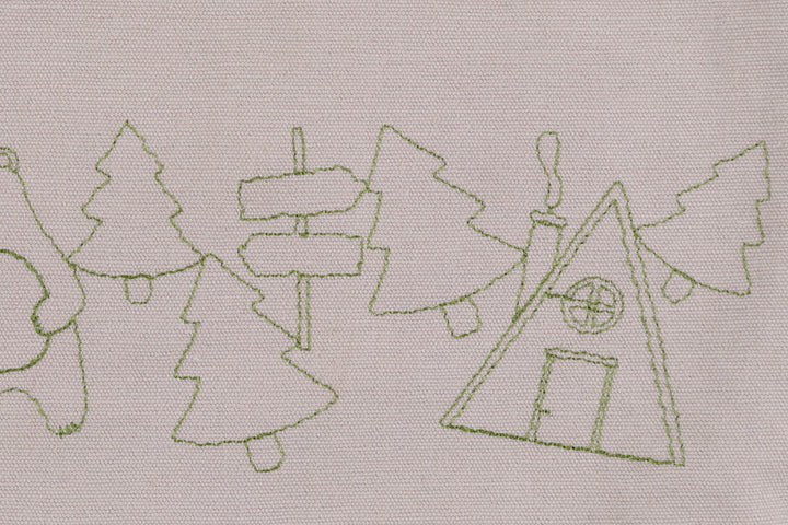 Happy Camper Border 1 - Background Quilting