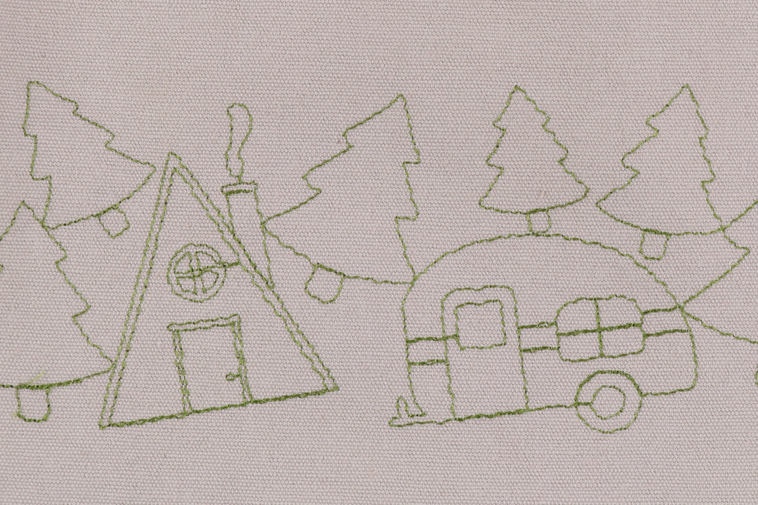 Happy Camper Border 1 - Background Quilting