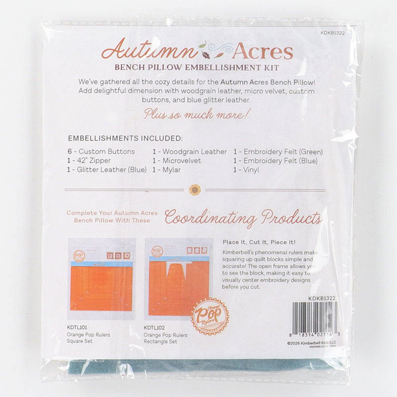Autumn Acres Embellishment Kit