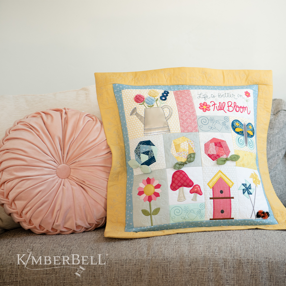 Life is Better in Full Bloom 22 x 22" Pillow