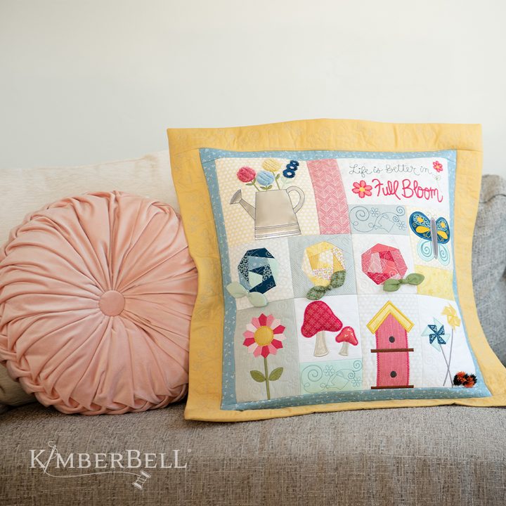 Life is Better in Full Bloom 22 x 22" Pillow