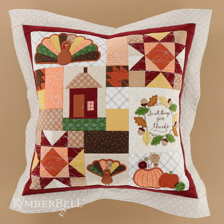 In All Things Give Thanks 22 x 22" Pillow