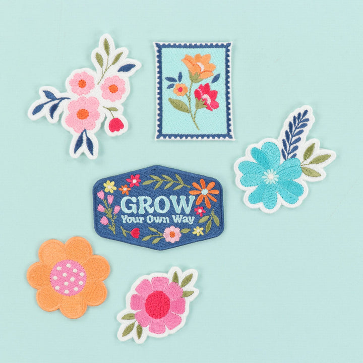 Bloomin' Embroidery Patches