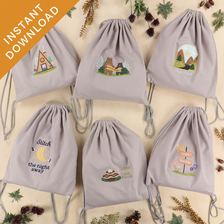 Gone Stitchin' Appliques (Digital Download)