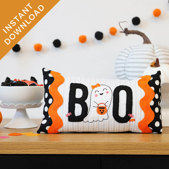 Happy Boo Bench Buddy (Digital Download)