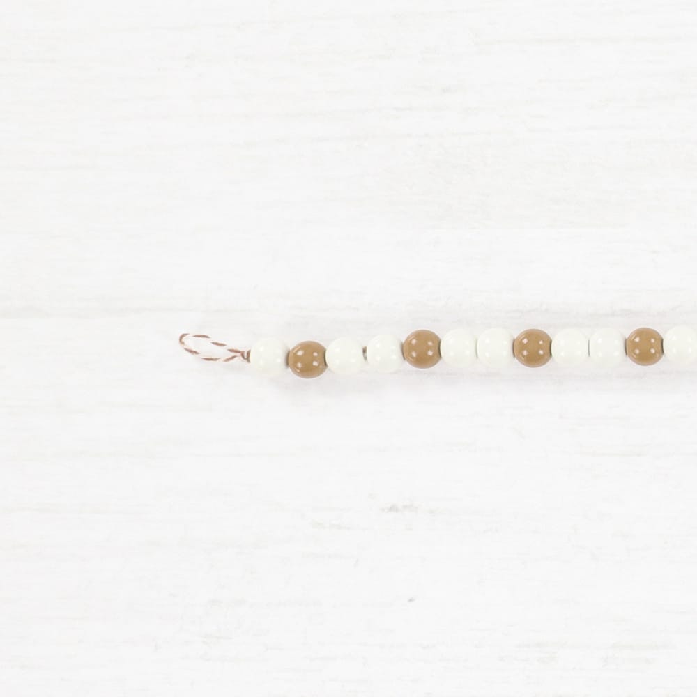 Winter Wood Beaded Garland