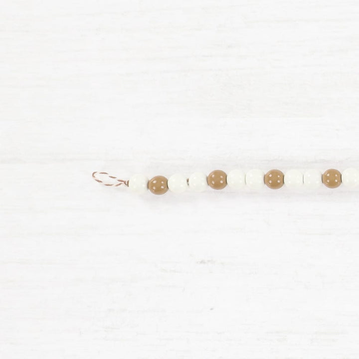 Winter Wood Beaded Garland