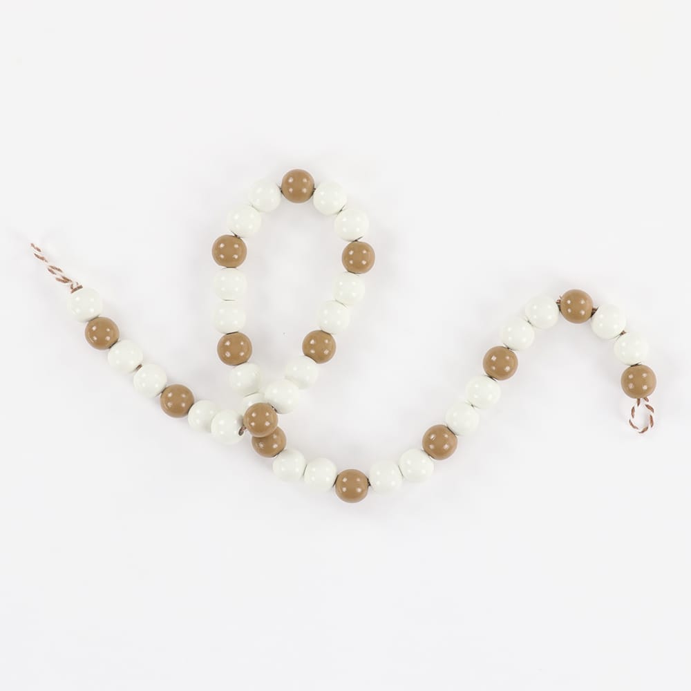 Winter Wood Beaded Garland