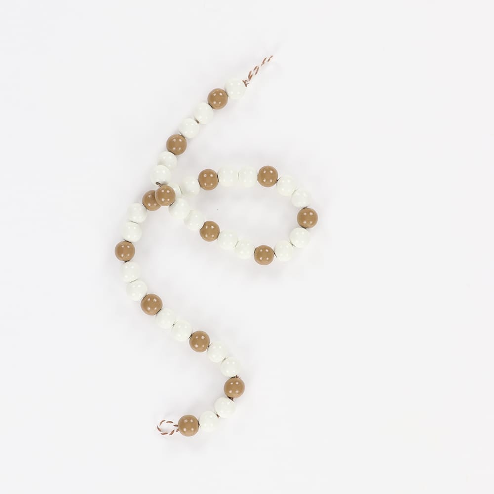 Winter Wood Beaded Garland