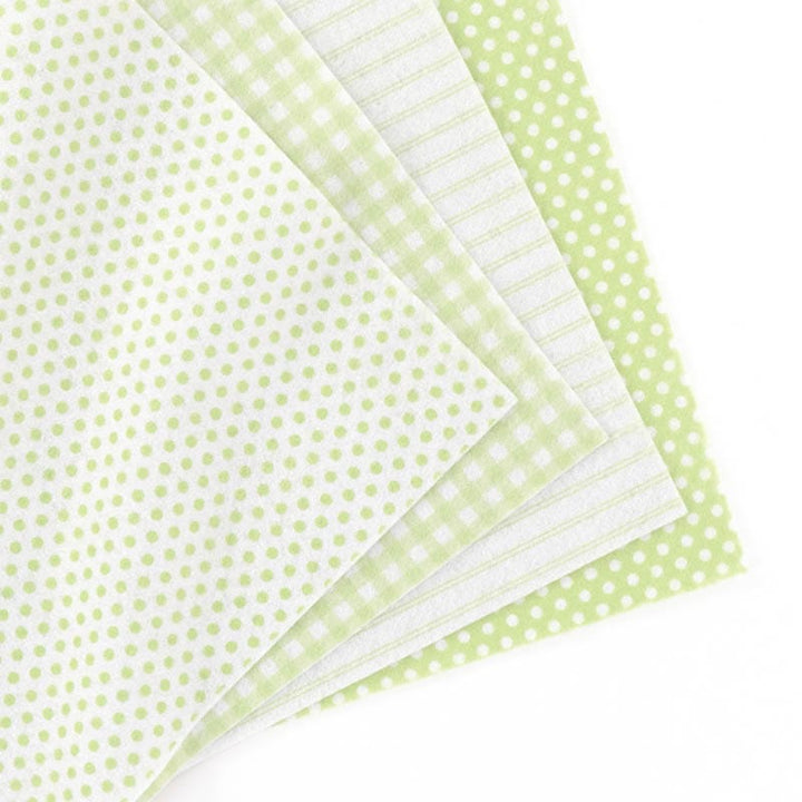 Embroidery Felt Pack, Pattern Play: Greens