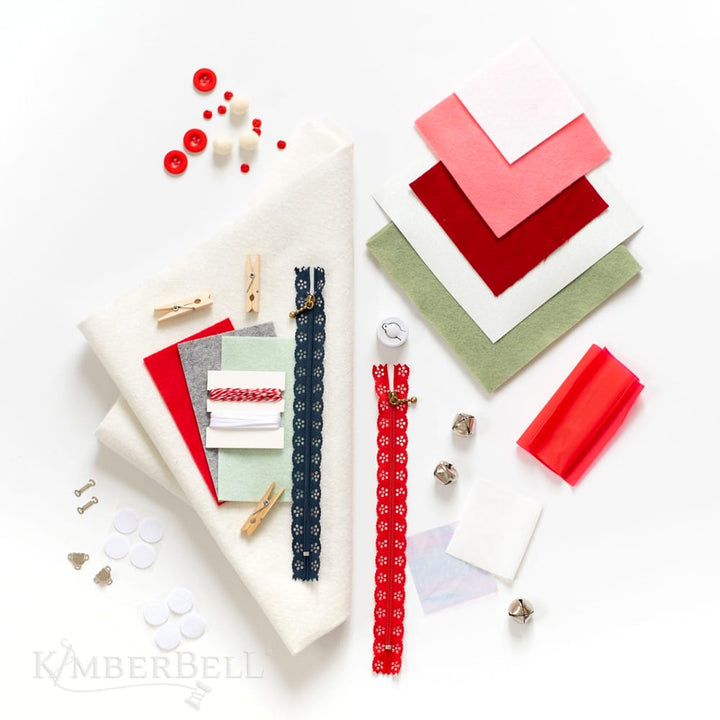 Cup of Cheer Advent Quilt, Embellishment Kit