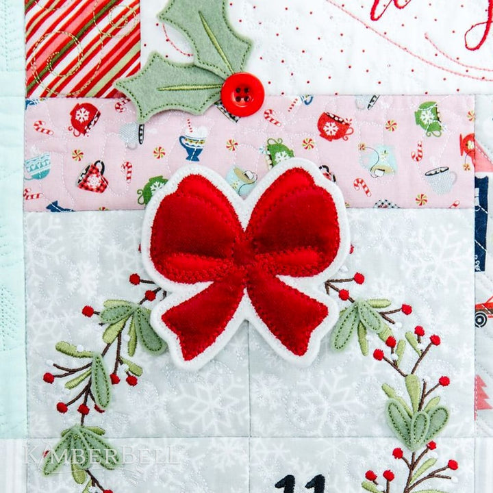 Cup of Cheer Advent Quilt, Embellishment Kit