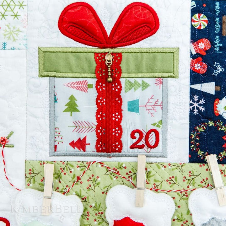 Cup of Cheer Advent Quilt, Embellishment Kit