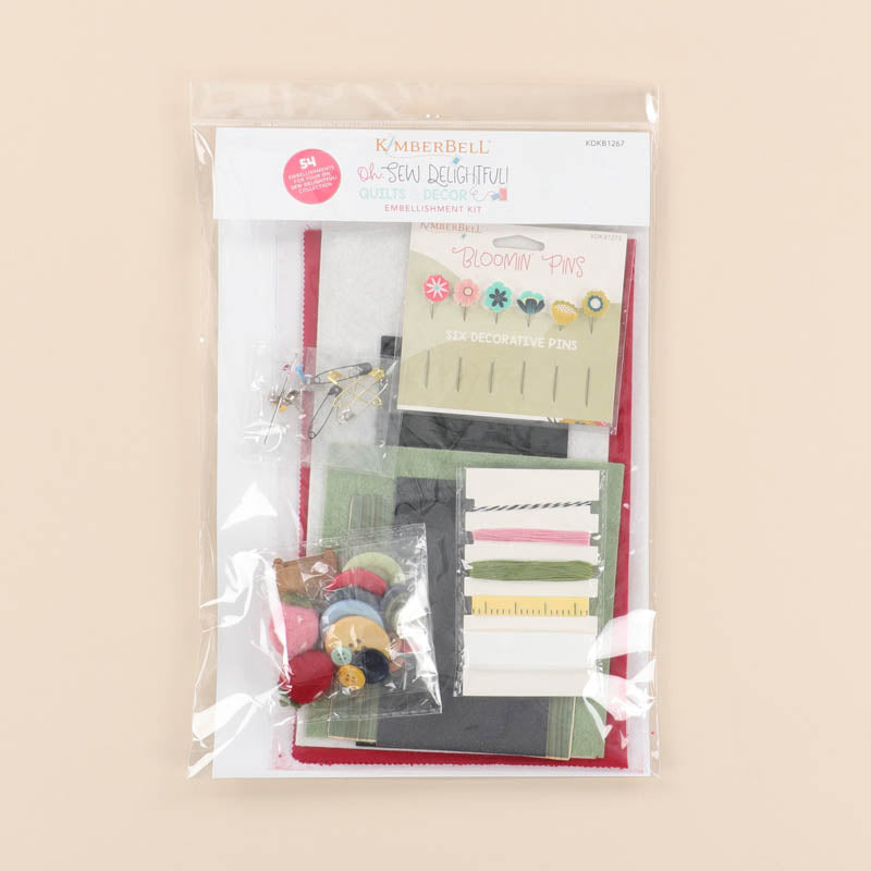 Oh, Sew Delightful! Quilts & Decor Embellishment Kit