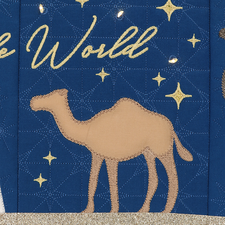 Nativity Bench Pillow (Digital Download)