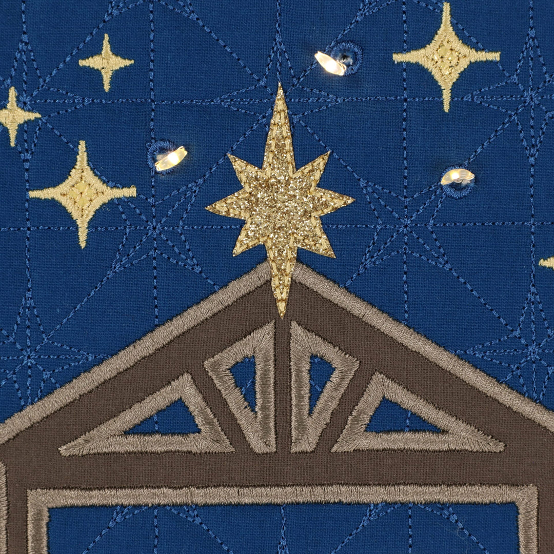 Nativity Bench Pillow Embellishment Kit