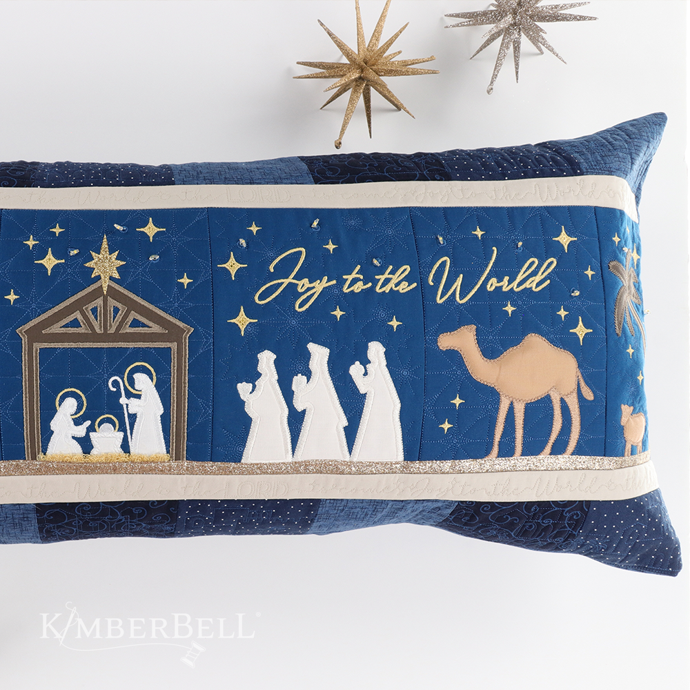 Nativity Bench Pillow Quilting Bundle