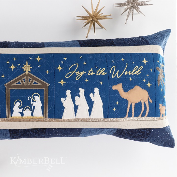 Nativity Bench Pillow Quilting Bundle