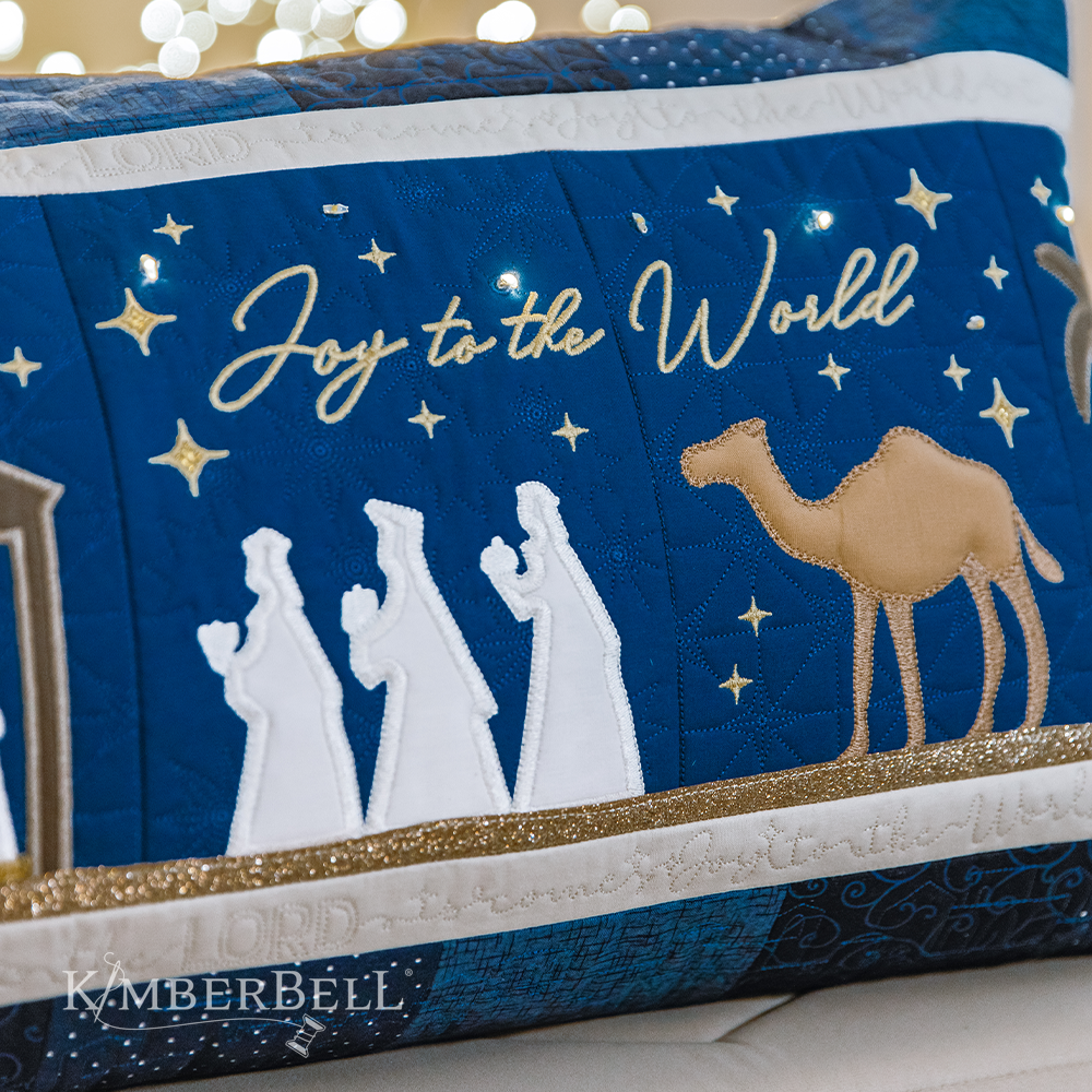 Nativity Bench Pillow Quilting Bundle