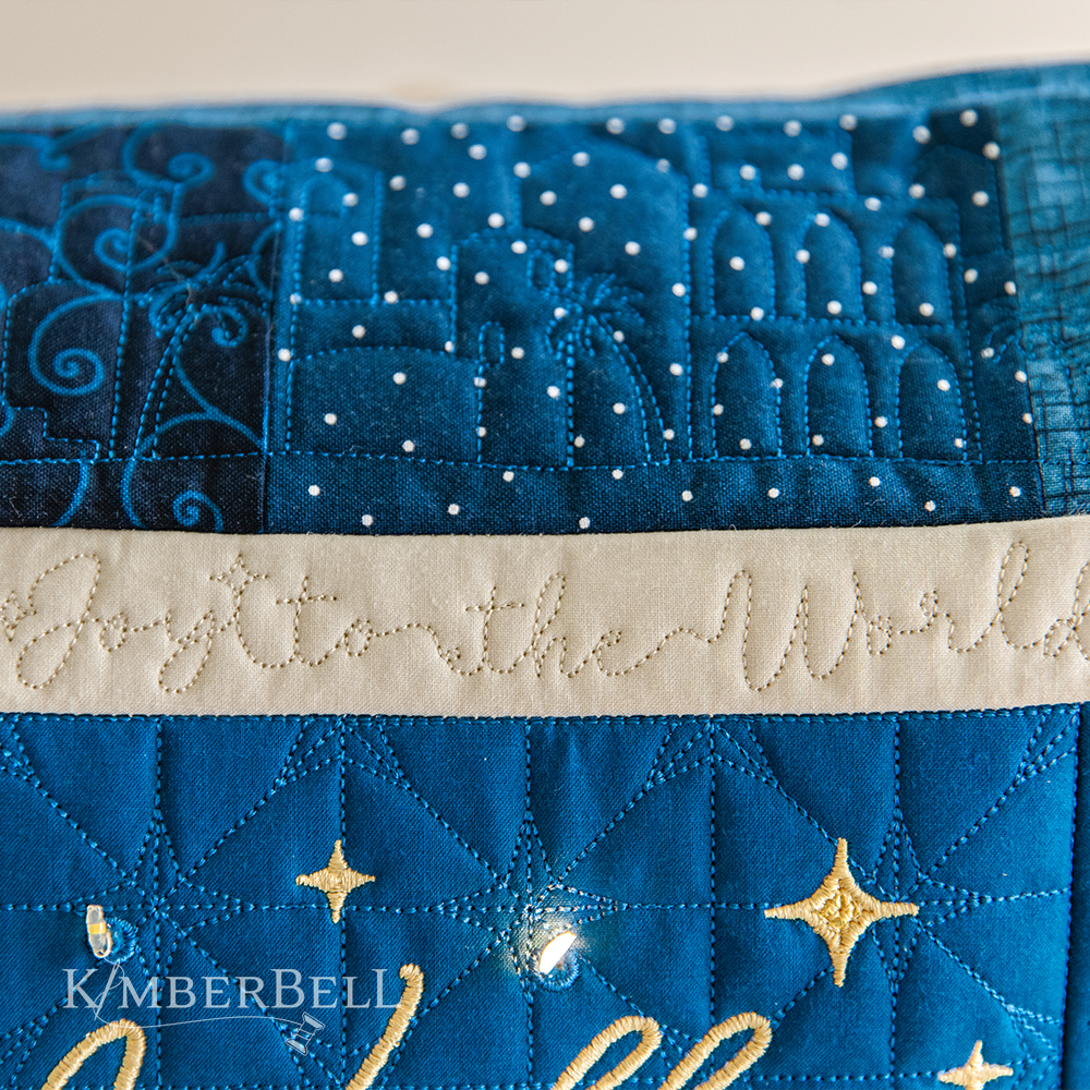 Nativity Bench Pillow Quilting Bundle