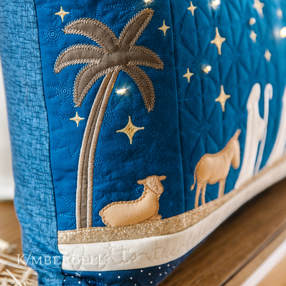 Nativity Bench Pillow Quilting Bundle