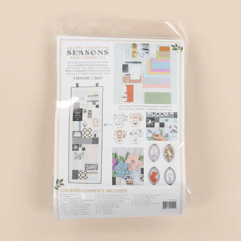 Quilting Through the Seasons Embellishment Kit