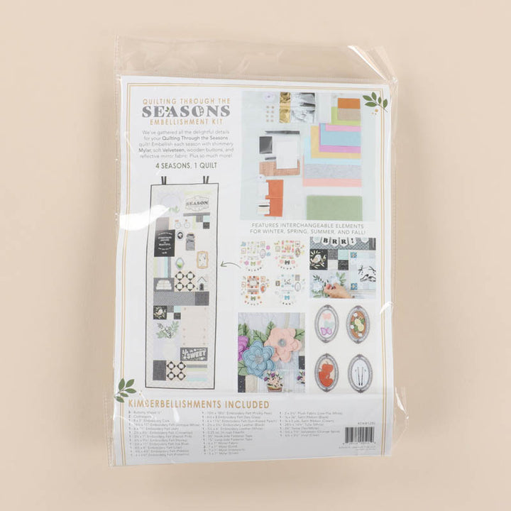 Quilting Through the Seasons Embellishment Kit