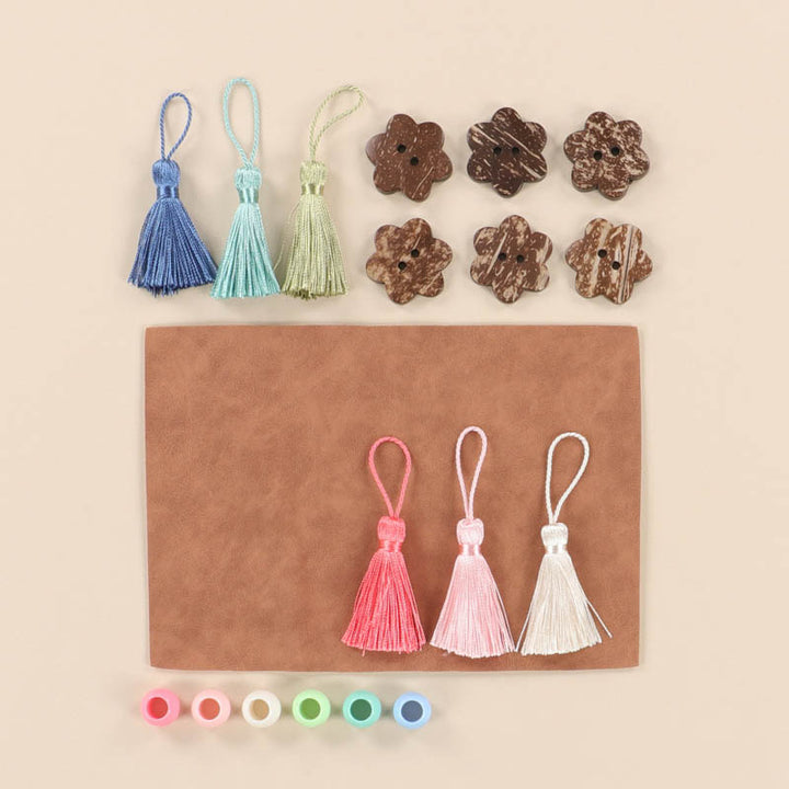 Happy Place Embroidery Projects Embellishment Kit