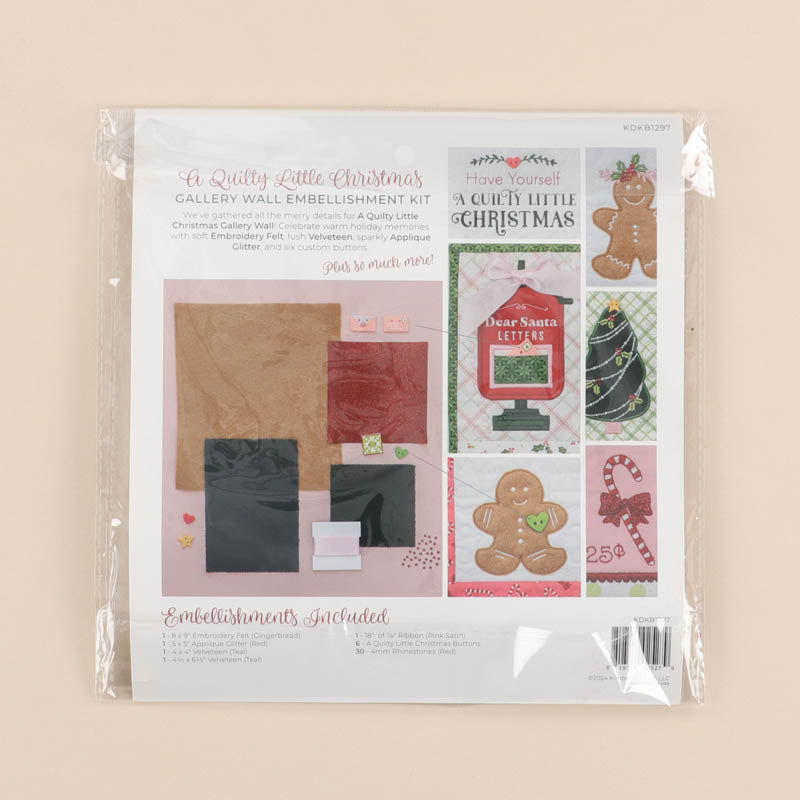 A Quilty Little Christmas Embellishment Kit
