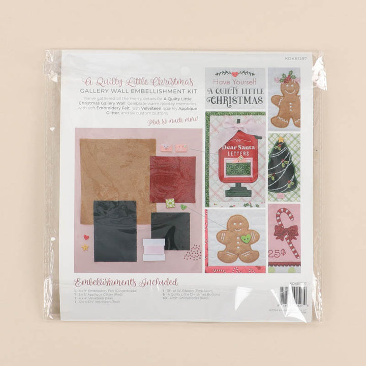 A Quilty Little Christmas Embellishment Kit
