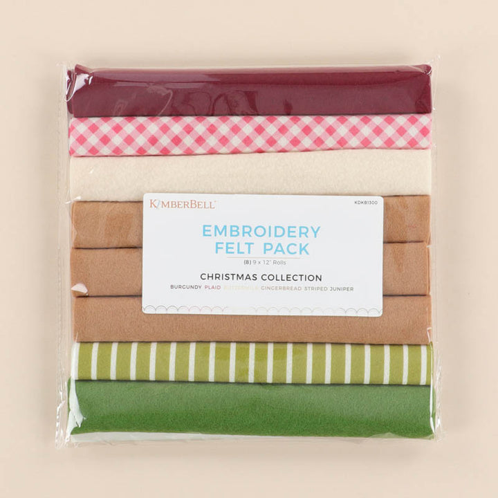 Embroidery Felt Pack, Christmas Collection