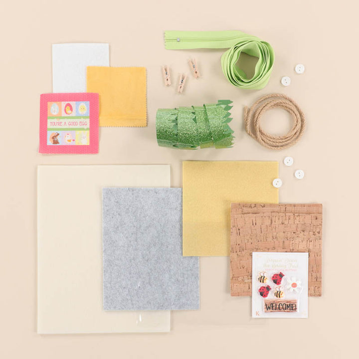 Hoppin' Down the Bunny Trail Embellishment Kit