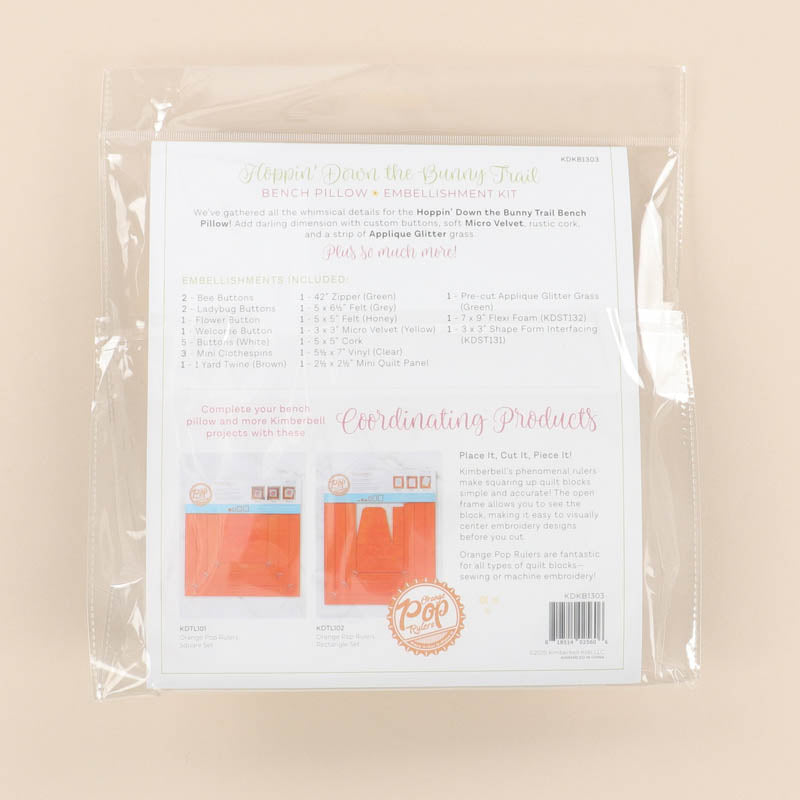 Hoppin' Down the Bunny Trail Embellishment Kit