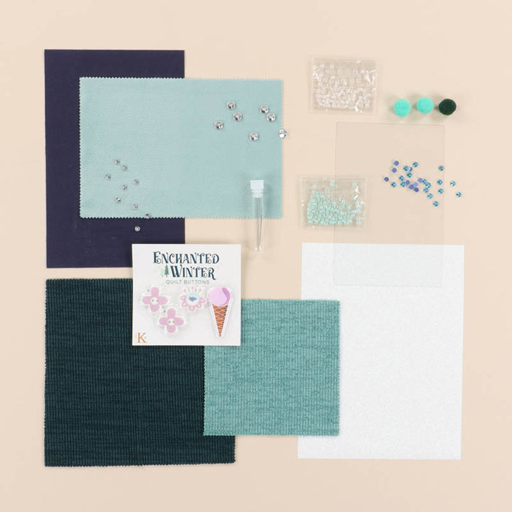 Enchanted Winter Embellishment Kit