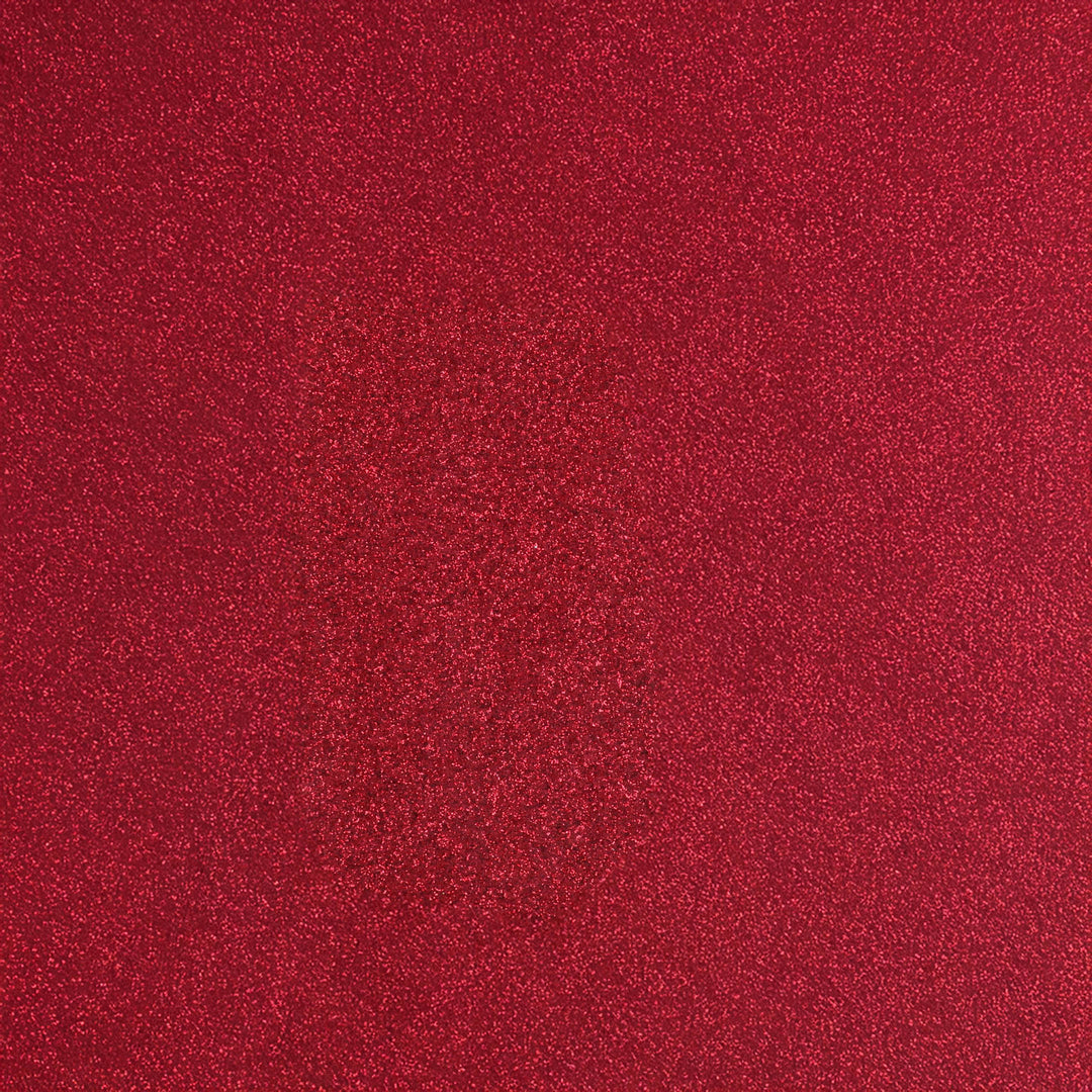 Applique Glitter Sheet, Red, 19.5 x 7.5"