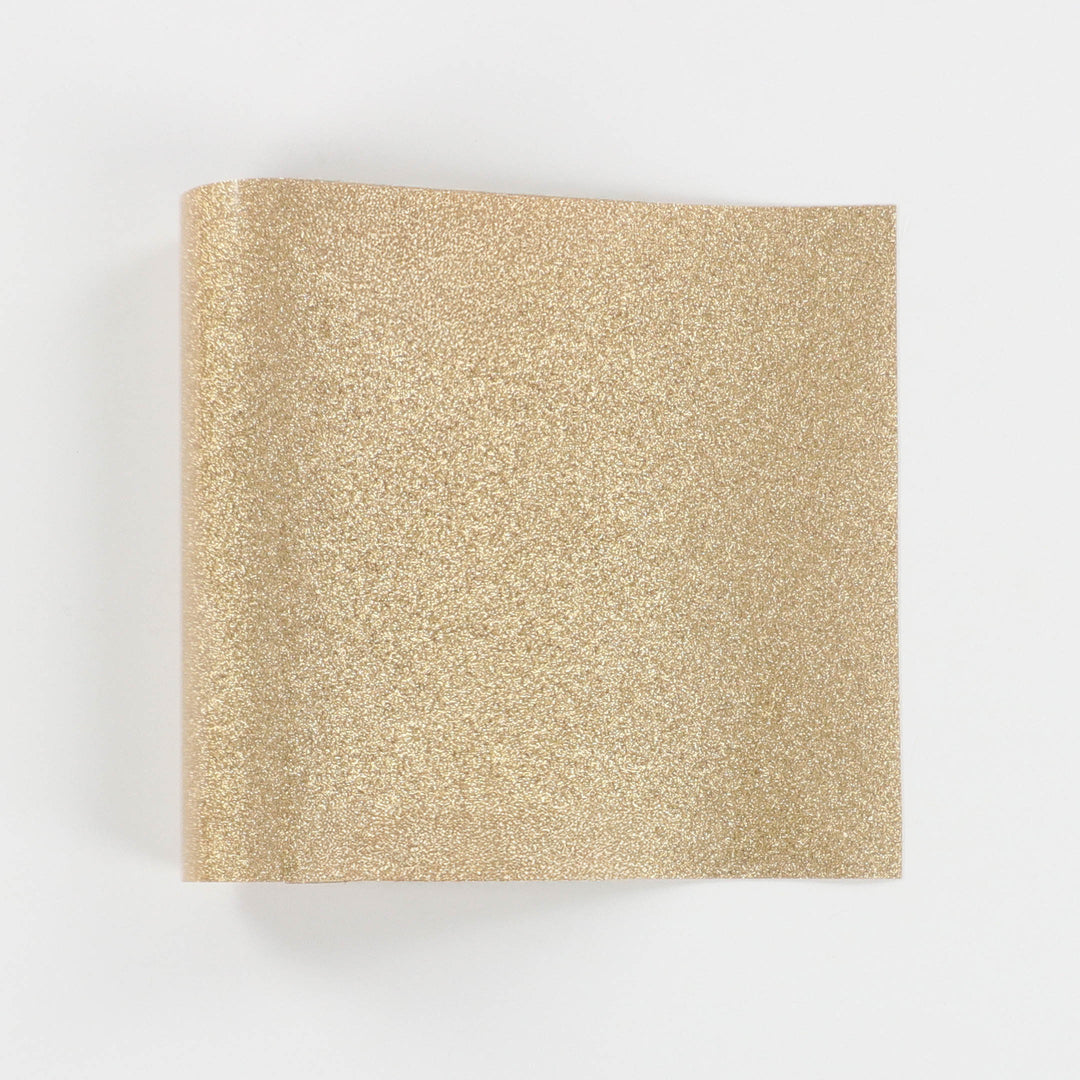 Applique Glitter Sheet, Light Gold 19.5 x 7.5"