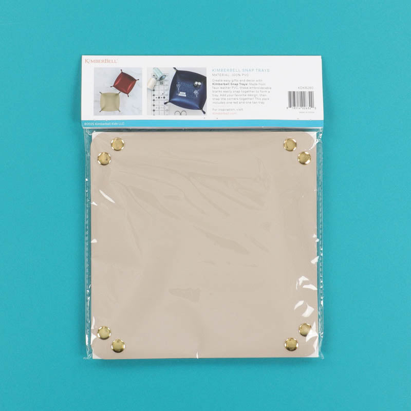 Kimberbell Snap Trays Red and Tan