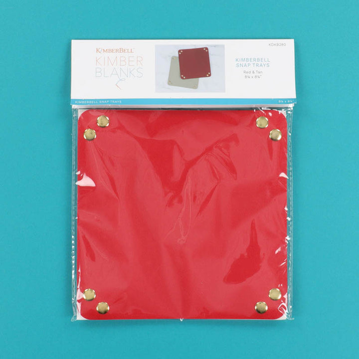Kimberbell Snap Trays Red and Tan