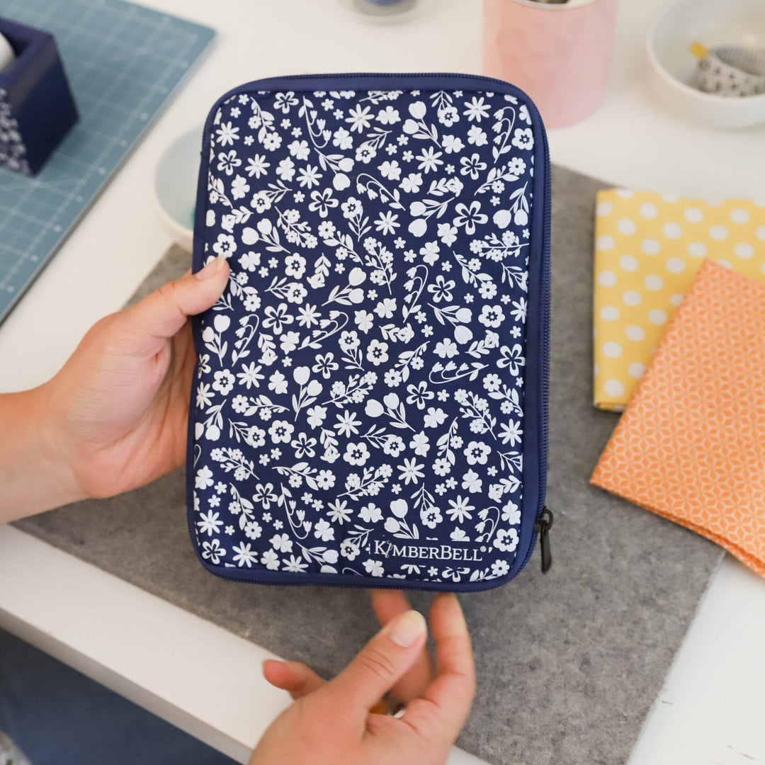 Navy Floral USB Case