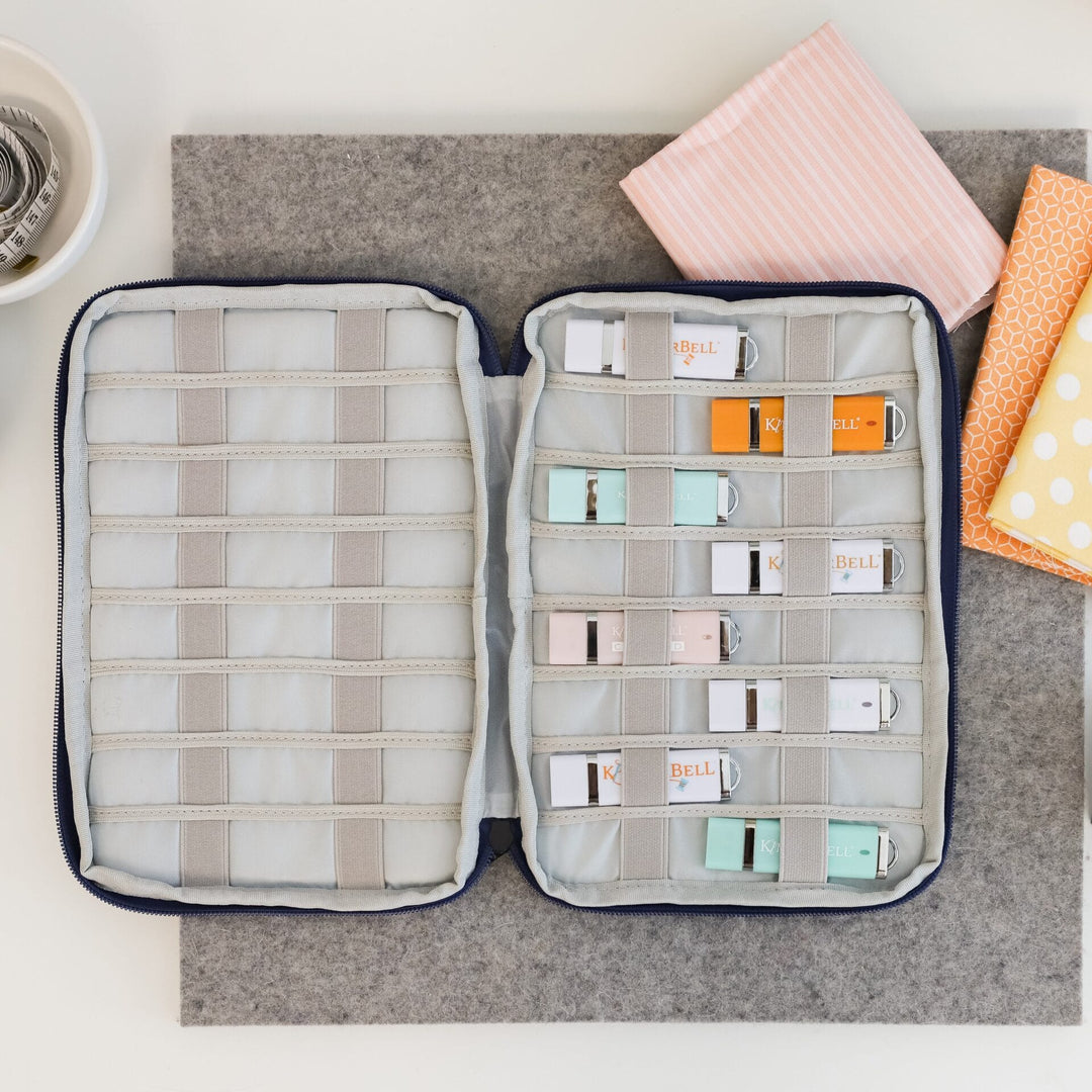 Navy Floral USB Case