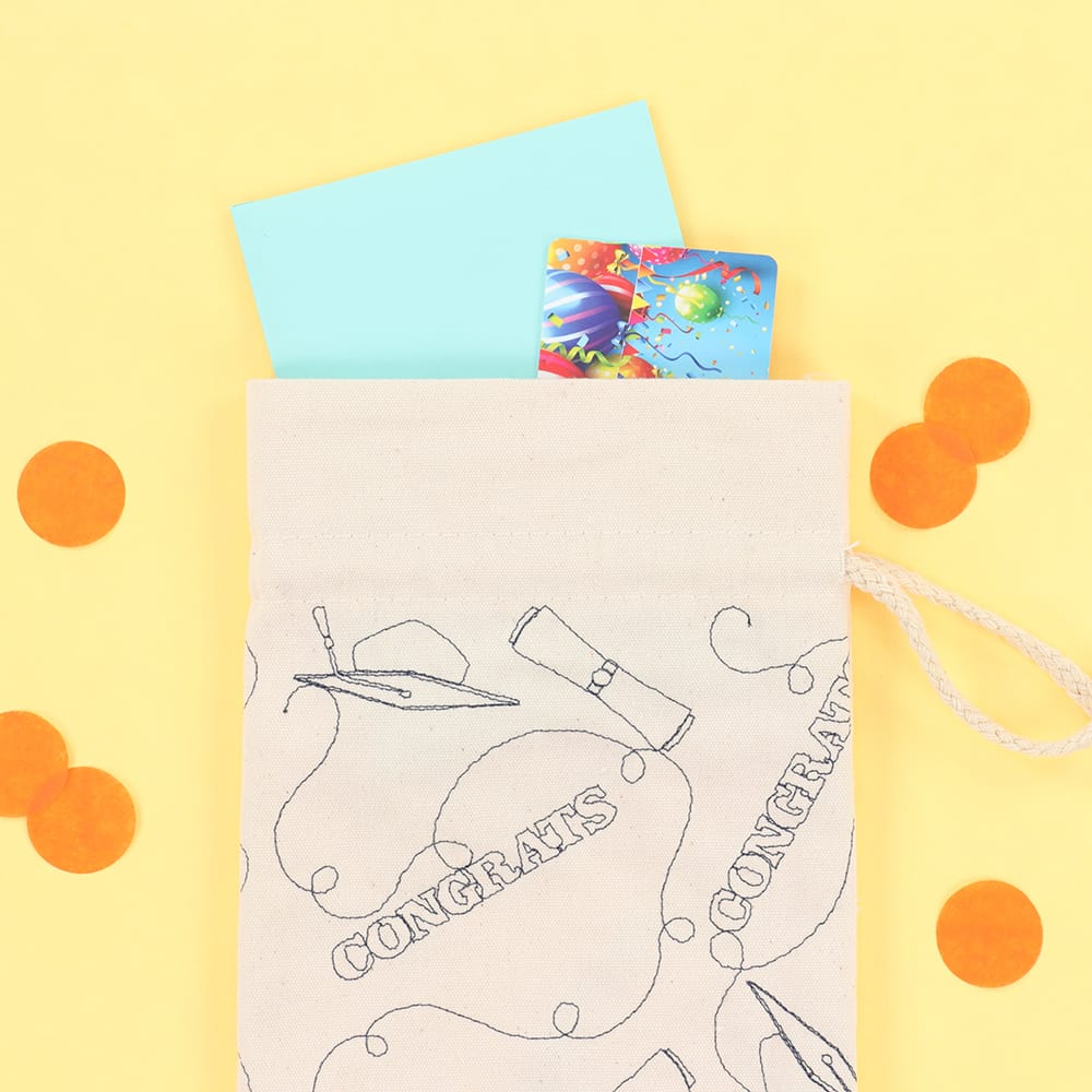 Graduation 1 background quilting