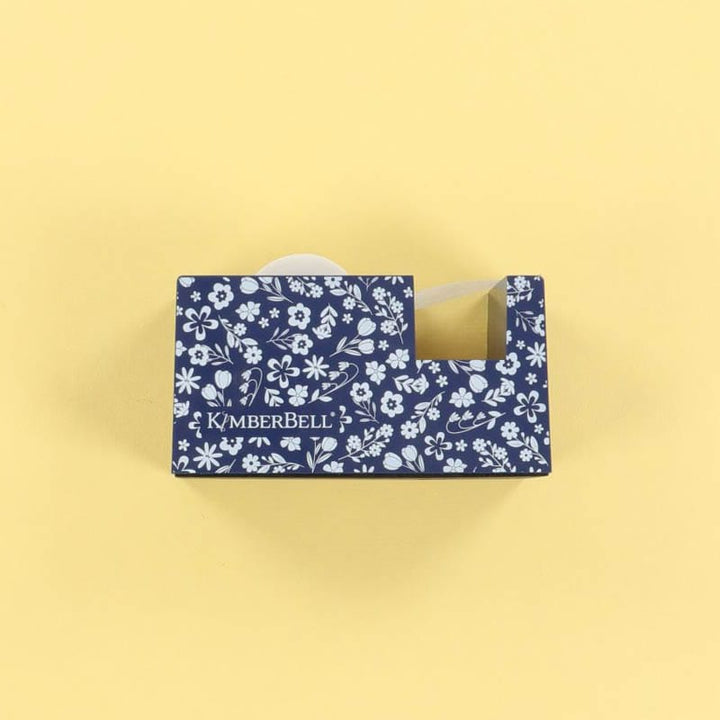 Navy Floral Tape Dispenser